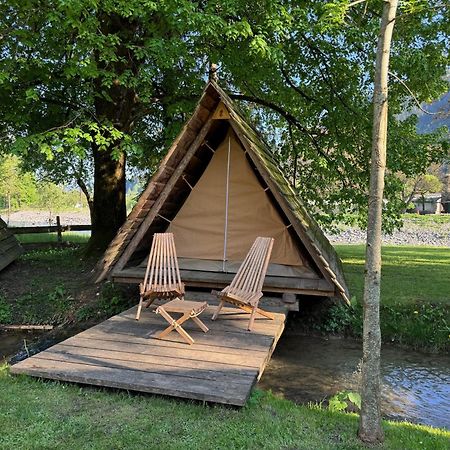 Отель Kamp Na Otoku - Ljubno Ob Savinji Экстерьер фото