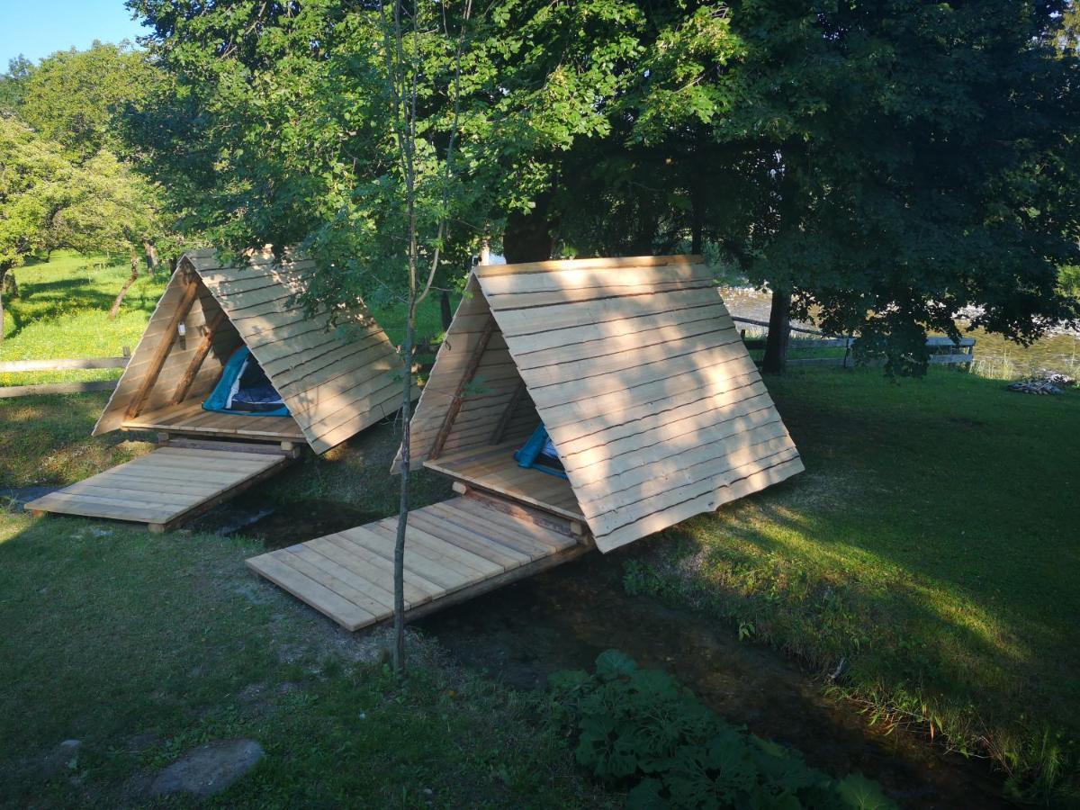 Отель Kamp Na Otoku - Ljubno Ob Savinji Экстерьер фото