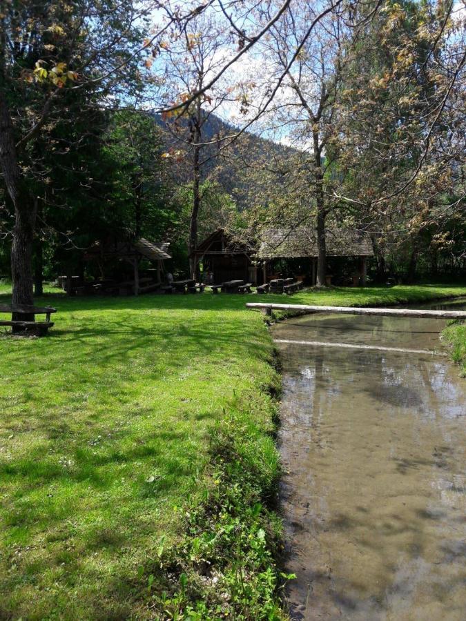 Отель Kamp Na Otoku - Ljubno Ob Savinji Экстерьер фото