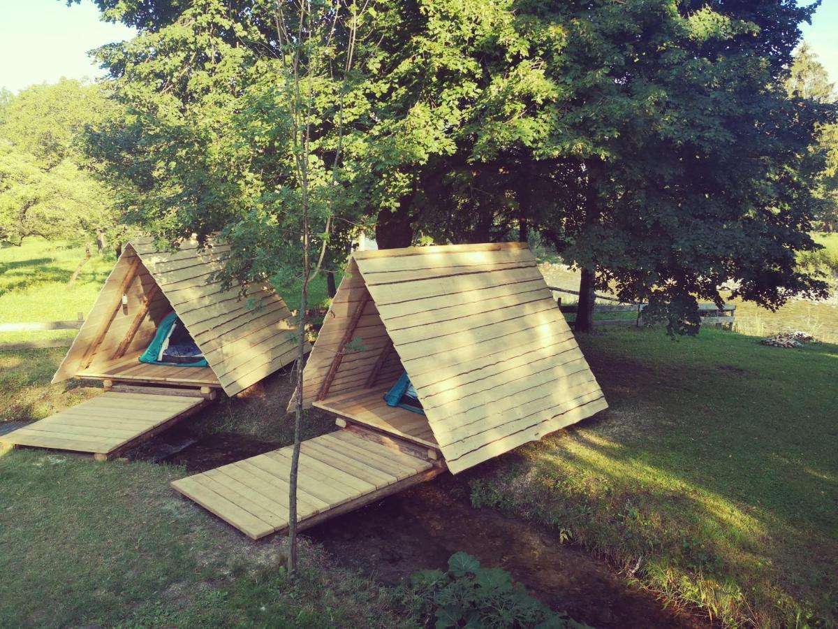 Отель Kamp Na Otoku - Ljubno Ob Savinji Экстерьер фото