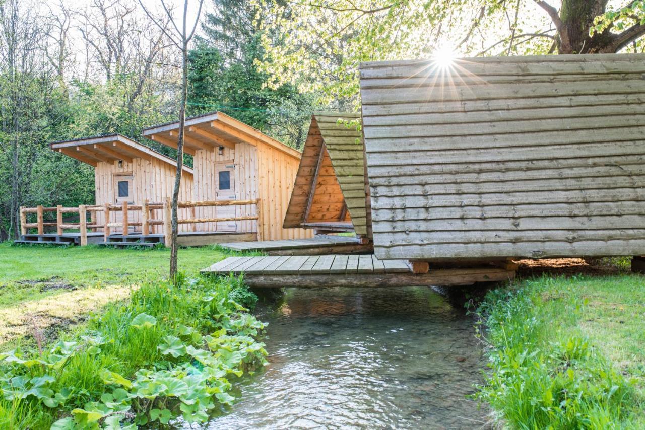 Отель Kamp Na Otoku - Ljubno Ob Savinji Экстерьер фото