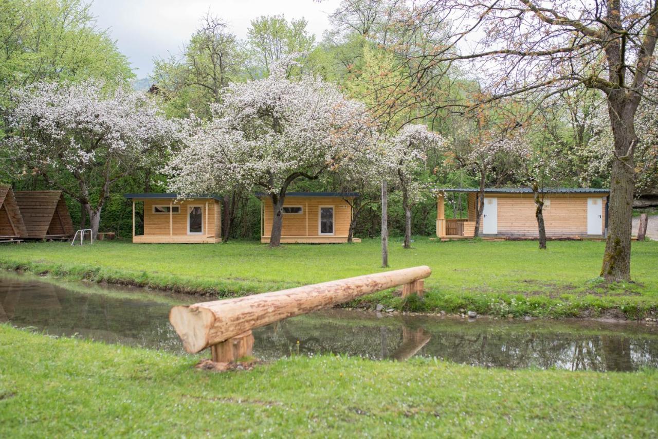 Отель Kamp Na Otoku - Ljubno Ob Savinji Экстерьер фото