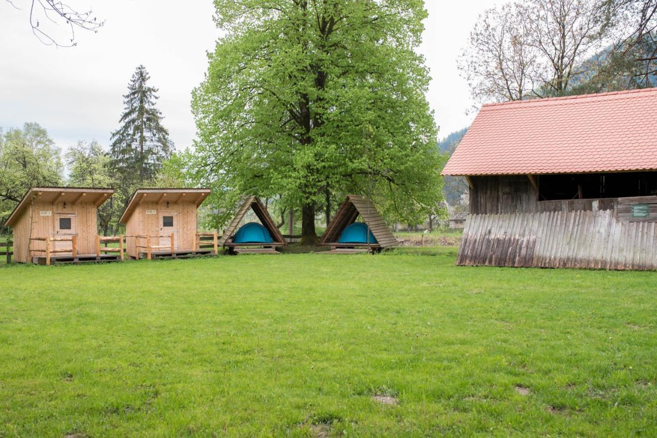 Отель Kamp Na Otoku - Ljubno Ob Savinji Экстерьер фото
